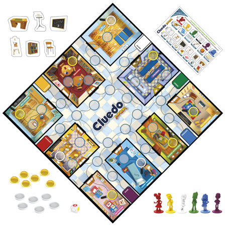 HASBRO PL Gra CLUEDO Junior F6419