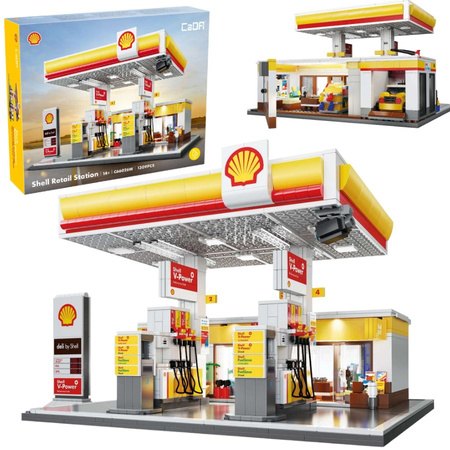 Cada klocki stacja Shell 1309 elementów 173509