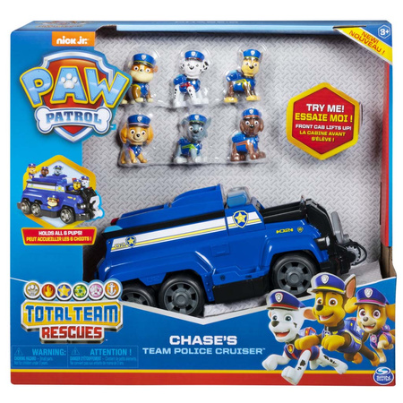 Psi Patrol Zespół Chase'a + 6 figurek 6052956