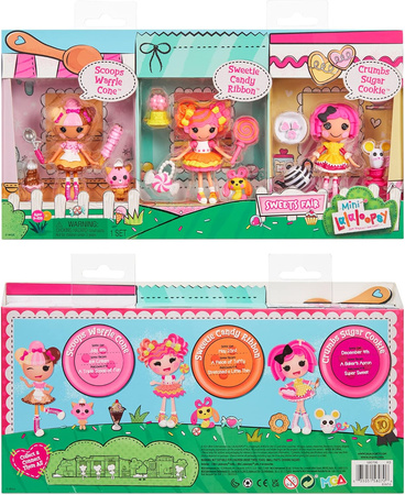 MGA Mini Lalaloopsy 3pak Sweet Fair 580706 /4