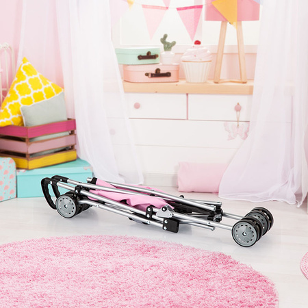 BAYER Wózek parasolka Buggy róż / szary 30108 30108AA