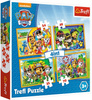 PUZZLE 4w1 Zawsze na czas - Psi Patrol 34307