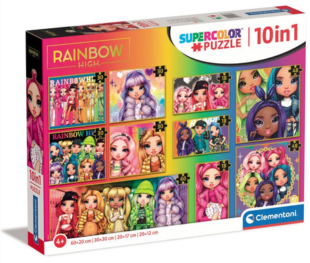 Puzzle 10w1 Rainbow High  20273