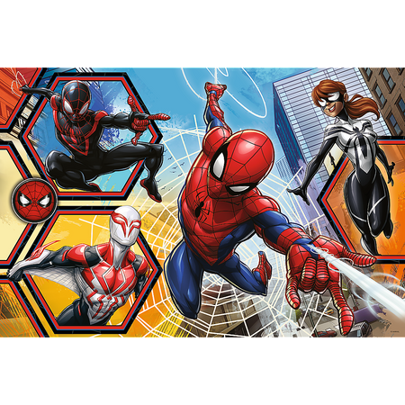 Puzzle Supermaxi 24 elementy Spider-Man Wyrusza do akcji 41006