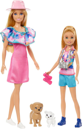 Barbie Stacie i Barbie 2-pak lalek HRM09