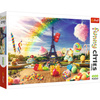 Puzzle 1000 elementów Funny Cities Słodki Paryż 10597
