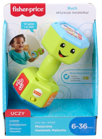 Fisher-Price LL muzyczny hantelek malucha GRF31 GRF31