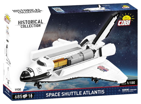 Historical Collection Space Shuttle Atlantis 685 elementów 1930 1930