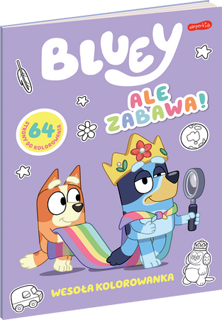 Ale zabawa Bluey Wesoła kolorowanka 86350