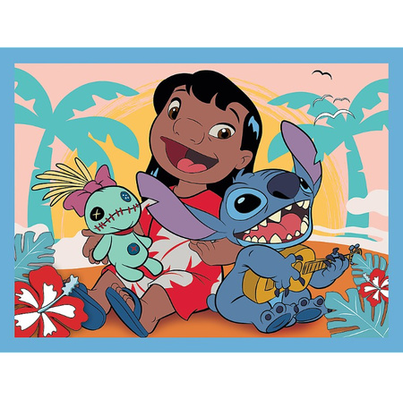 Puzzle + memos Wesoły dzień Lilo i Stitch 2w1 93585