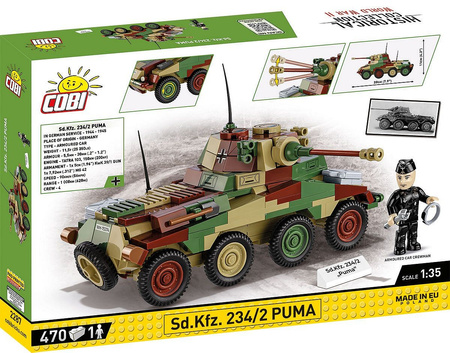 Cobi Historical Collection WWII Puma 470 elementów 5646