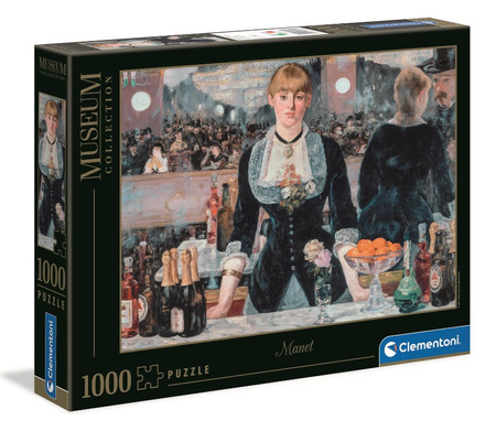 Clementoni puzzle 1000 elementów Museum Manet Folie Berge 39661