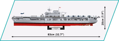 Historical Collection WWII USS Enterprise CV-6 2510 elementów 4815 4815