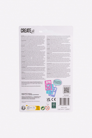 CREATE IT! 4 pisaki do tatuażu + 3 wzorniki 84215  84215