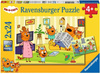 RAVENSBURGER Puzzle Kot-O-Ciaki 2x24 elementy 050802 050802