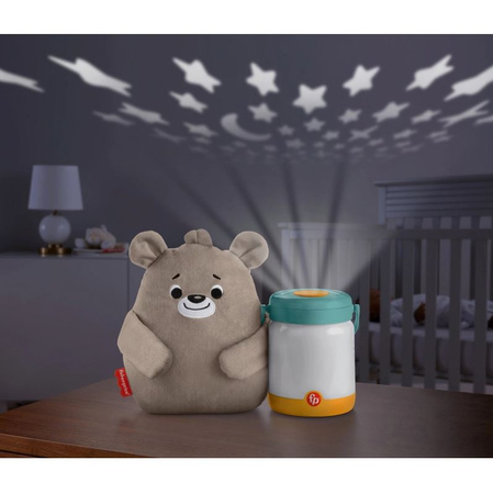 Fisher Price Miś uspokajacz ze świetlikami GRR00