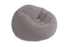 Pufa flokowana Grey 107x104x69  68579