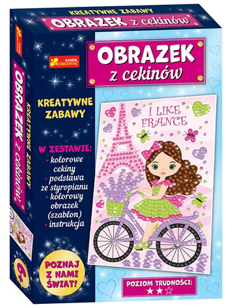Cekinowy obrazek - Podróże małe i duże Francja 52000