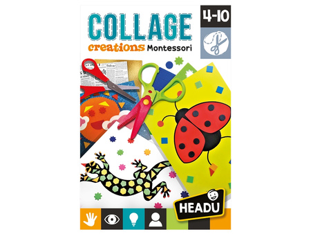HEADU Montessori sztuka kolażu wiek 4-10  MU24056