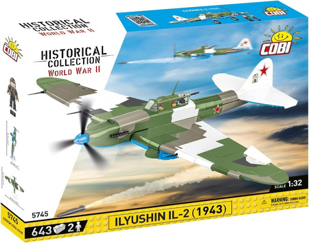 HC WWII Ilyushin IL-2 1943 643 klocki 5745