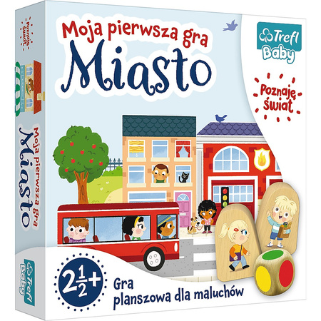 GRA Miasto - Moja pierwsza gra Trefl Baby 02110