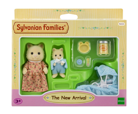 SYLVANIAN Noworodek z mamą i wyprawką  5433