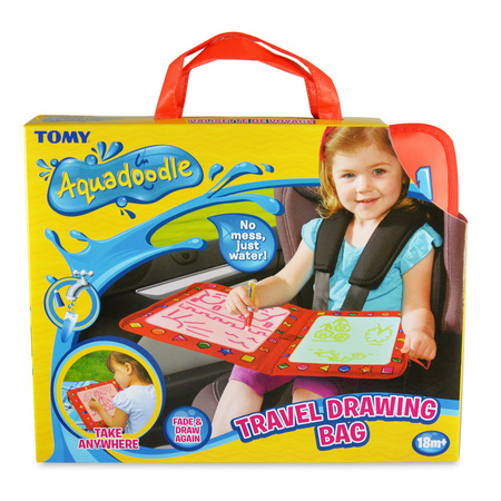 TOMY Aquadoodle Mata podróżna czerwona E6659 E6659