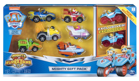 Psi Patrol Mighty Pups Gift zestaw 6 + 2 6054648 6054648