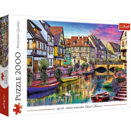 Puzzle 2000 elementów Colmar, Francja 27118