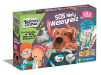 Clementoni Naukowa zabawa S.O.S. Mały Weterynarz  50712