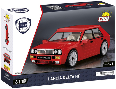 Klocki Youngtimer Lancia Delta HF 61 elementów 24508