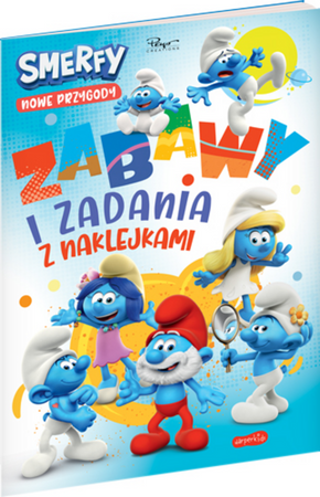 Zabawy i zadania z naklejkami. Smerfy Nowe przygody 71295