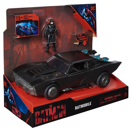 Batman Batmobil pojazd z filmu  światło/dźwięk+ figurka 6060519