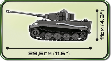 COBI HC WWII PZKPFW VI Tiger Ausf.E 800 klocków 2538 2538