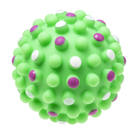 Piłka wzmocniona piszcząca 11,2cm 214