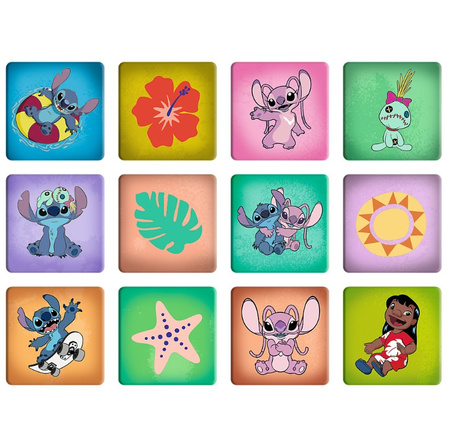 Puzzle + memos Wesoły dzień Lilo i Stitch 2w1 93585