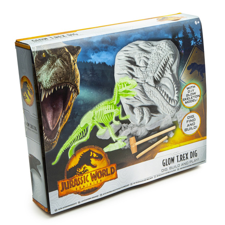 Jurassic World T-Rex wykopaliska glow 93-0044 93-0044