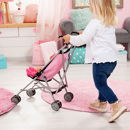 BAYER Wózek parasolka Buggy róż / szary 30108 30108AA