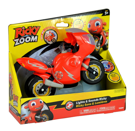 Ricky Zoom TOMY motocykl światło dźwięk T20036