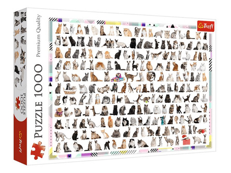 Puzzle 1000 208 kotów  10498