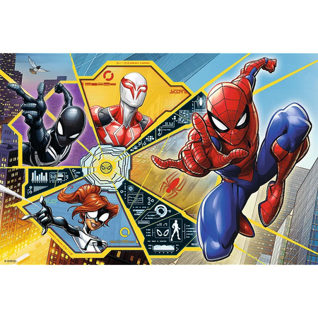 PUZZLE 60 W sieci /Marvel Spiderman  17372