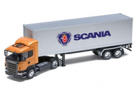 WELLY 1:32 truck z przy. Scania 12470 12626