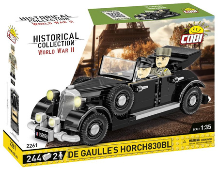 Historical Collection WWII CDG`S 1936 Horch 830BL 244 elementy 2261 2261