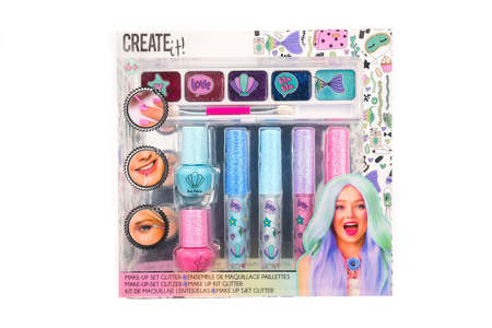 CREATE IT! Make-up zestaw brokat  84141