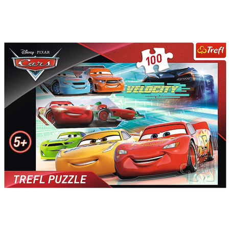 PUZZLE 100 Bohaterowie wyścigu Cars 3  16337