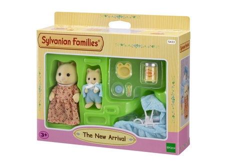 SYLVANIAN Noworodek z mamą i wyprawką  5433