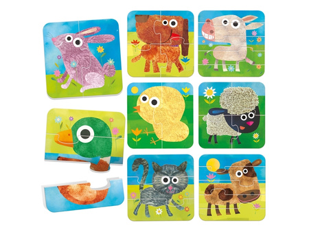 HEADU Puzzle progresywne wiek 2-5  MU23936