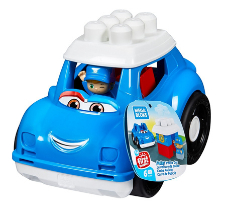 MEGA BLOKS pojazd z klockami policja  GCX08