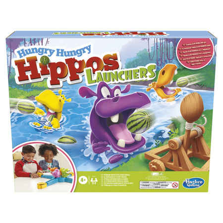 Gra Hungry Hungry Hippos Lauchers  E9707
