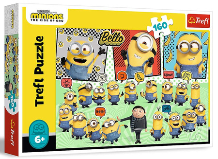 Minionki, puzzle 160 Bello! 15398